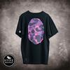 Gambar Kaos BAPE Head Purple Black Tshirt 100% ORIGINAL dari HYPESNEAKER.ID Kota Salatiga 2 Tokopedia