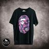 Gambar Kaos BAPE Head Purple Black Tshirt 100% ORIGINAL dari HYPESNEAKER.ID Kota Salatiga 1 Tokopedia