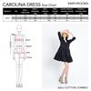 Gambar SIMPLYROOMS Carolina Dress Black - M dari Simplyrooms Kota Denpasar 6 Tokopedia