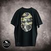 Gambar Kaos BAPE A Bathing Ape Camo Green Black Tshirt 100% ORIGINAL dari HYPESNEAKER.ID Kota Salatiga 2 Tokopedia