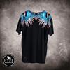 Gambar Kaos MARCELO BURLON Wings Sea Snail Blue Black Tshirt 100% ORIGINAL dari HYPESNEAKER.ID Kota Salatiga 2 Tokopedia