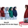 Gambar Jilbab/Kerudung anak sekolah (3 SD - SMP) serut pita size M - Cokelat dari Pusat grosir Kuningan Kab. Kuningan 4 Tokopedia