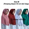 Gambar Jilbab/Kerudung anak sekolah (3 SD - SMP) serut pita size M - Cokelat dari Pusat grosir Kuningan Kab. Kuningan 5 Tokopedia