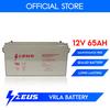 Gambar Aki VRLA Genset, Panel Surya 12v 65Ah Zeus Battery Aki Deep Cycle dari Zeus Battery Kab. Bekasi 1 Tokopedia