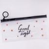 Gambar Semua Gratis - Tempat Pensil Zipper Transparan / Pencil Case Zipper - Love Gray dari Semua Gratis Kab. Tangerang 9 Tokopedia