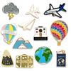 Gambar W! Accessories Pin Enamel all about World Traveller 776701 - koper dari W! Accessories Jakarta Utara 1 Tokopedia