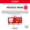 Gambar Hi-Mask 3 Biru ( 3 lapis earloop surgical mask ) isi 50 dari Hi Shield Official Store Kota Tangerang 1 Tokopedia