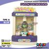 Gambar MAINAN ANAK UNIK MESIN PENCAPIT BONEKA MINI FUNNY DOLL CLAW MACHINE - Biru, TIPE A dari MainanPlus Jakarta Barat 5 Tokopedia