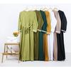 Gambar Gamis Katun Toyobo Renda / Gamis basic polos / Gamis Busui Friendly - Hitam, L dari Shafi_Collection Kab. Cirebon 3 Tokopedia