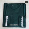 Gambar Gamis Katun Toyobo Renda / Gamis basic polos / Gamis Busui Friendly - Hitam, L dari Shafi_Collection Kab. Cirebon 21 Tokopedia