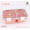Gambar Kotak Bekal Bersekat | Lunch Box | BPA Free | Anti Bocor - 3 SEKAT BIRU dari hoptech id Kab. Tangerang 10 Tokopedia