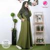 Gambar Gamis Katun Toyobo Renda / Gamis basic polos / Gamis Busui Friendly - Hitam, L dari Shafi_Collection Kab. Cirebon 2 Tokopedia