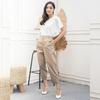 Gambar Kama Linen Pants in Olive - Beatrice Clothing Official dari Beatrice Clothing Jakarta Barat 3 Tokopedia