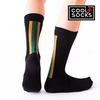 Gambar CoolDeSocks Original | Kaos Kaki Fashion - Simple Stripe Black-Green dari CoolDeSocks Official Jakarta Barat 1 Tokopedia