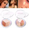Gambar CmaaDu Highlighter Glitter Highlighter Palette Shimmer Bronzer Contour - 01 (3 warna) dari Urban Collections Kota Tangerang 3 Tokopedia