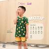Gambar Zebe Playset Boy Motif 6-11Thn - UK 7, GREEN EMO dari Kazel Babywear Jakarta Utara 1 Tokopedia