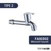 Gambar "FAPPO" Bibcock Faucet | Keran Tembok Panjang | Kran Air Tembok FA1030 - Tipe 2 dari Homescale Kab. Tangerang 5 Tokopedia