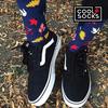 Gambar CoolDeSocks Original | Kaos Kaki Fashion - Leaves Pattern - Neon dari CoolDeSocks Official Jakarta Barat 1 Tokopedia