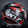 Gambar KYT HELM DJMaru #15 | BLACK RED | DJ MARU HALF FACE SINGLE VISOR dari Jagoan Helm Kota Bekasi 4 Tokopedia