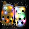 Gambar Boneka Boba Bubble Milk Tea Brown Sugar LED - Boba Coklat LED dari Hiyash Negara Boneka Kota Bekasi 1 Tokopedia