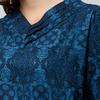 Gambar Monellina 601029 Blouse Batik Oversize Wanita Lengan Panjang - Navy, XXL dari Monellina Fashion Jakarta Barat 5 Tokopedia