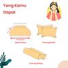 Gambar Sprei Rumbai 160 Queen Kintakun Dluxe Kirana Microfiber B2 20 cm - Baswara dari Kintakun Sprei Bedcover Kab. Bandung 4 Tokopedia