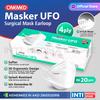 Gambar ONEMED - Masker 3D 4 Ply Surgical Earloop UFO |Model Sensi CONVEX KF94 - Hijau Tua dari INTI MEDIKA STORE 3 Tokopedia