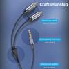 Gambar Vention Kabel Audio 3.5mm to RCA 2 Male For Audio Speaker Multimedia - BCL, 0.5 Meter dari Vention Authorized Store 8 Tokopedia