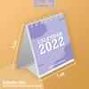 Gambar Kalender / Calendar Meja Duduk Mini Memo 2022 Portable Bisa Custom - Ungu dari Daysign ID Kota Tangerang Selatan 2 Tokopedia