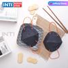 Gambar POKANA - Masker Earloop 6 Ply KN95 | Masker Medis KN95 FASHION SERIES - Black White dari INTI MEDIKA STORE 7 Tokopedia