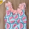 Gambar BAJU RENANG BAYI PEREMPUAN IMPORT WATERMELON SEMANGKA FLOWER - 0-6 bulan dari bonie_shop Jakarta Barat 5 Tokopedia