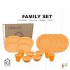 Gambar Glori Melamine Set Makan Keluarga Piring Makan Gelas Mangkok FS001 - Hijau dari Glori Melamine Kab. Tangerang 9 Tokopedia