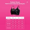 Gambar Bra Menyusui - Mama's Choice Maternity Nursing Bra - Hitam - M dari MamasChoiceID Jakarta Timur 6 Tokopedia