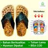 Gambar Sandal Rematik KAYU Refleksi Pijat Terapi Akupuntur | Sendal Kesehatan - Hitam, 42 dari tokodaherba Jakarta Utara 1 Tokopedia