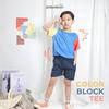 Gambar ARDENLEON Unisex Color Block Tee (4-7 Yr) - Cotton Candy, 3L dari ARDENLEON Jakarta Barat 7 Tokopedia