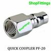 Gambar Kopler Kupler Cupler Air Quick Coupler SF SH SM SP PF PH PM PP 20 ¼" - Male PM-20 dari shop fittings Jakarta Timur 3 Tokopedia