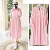 Gambar Long Tunik Terbaru Baju Tunik Wanita AMELIA TUNIK - blue dari TOF Bandung Kota Bandung 3 Tokopedia