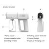 Gambar Spray Gun Nano K5 Wireless Semprotan Disinfektan tanpa kabel UV Light dari hsyolaa Jakarta Barat 2 Tokopedia