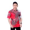 Gambar Batik Pria Kulon Surogenen Lengan Pendek Murah Tor Meriah - Merah, M dari SENTILING Kab. Pekalongan 1 Tokopedia