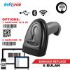 Gambar INFORCE WIRELESS BLUETOOTH USB BARCODE SCANNER T88 E-FAKTUR 1D/2D - 1D dari INFORCE INDONESIA Kota Surabaya 2 Tokopedia