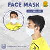 Gambar Himawari Masker Kain Katun Dewasa 3 Lapis ( 3 + 1 ) Premium Series 3 - DIAMOND MERAH, EARLOOP dari himawaribabyshop Jakarta Utara 5 Tokopedia