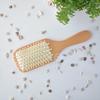 Gambar Sisir Kayu Eco Friendly Wooden Hairbrush Wood Comb 1 Pcs - Hitam dari House Of Organix Jakarta Utara 2 Tokopedia