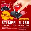 Gambar Stempel Flash Otomatis | Free Desain | Pengerjaan Kilat - Ukuran Kecil, 1 warna dari GRIYA GRAPHIA Kota Bekasi 1 Tokopedia