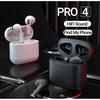 Gambar Airpod Pro 4 TWS Earphone wireless Bluetooth 5.0 headset BT Airbuds - Hitam dari DikeMall Jakarta Utara 2 Tokopedia