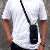 Gambar tas slempang hp dompet hp selempang tas dompet gantung leher - Hitam dari coragio shop Kota Bekasi 3 Tokopedia