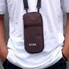 Gambar tas slempang hp dompet hp selempang tas dompet gantung leher - Hitam dari coragio shop Kota Bekasi 9 Tokopedia