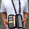 Gambar tas slempang hp dompet hp selempang tas dompet gantung leher - Hitam dari coragio shop Kota Bekasi 2 Tokopedia