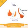 Gambar Corong belalai Oli 145 mm motor dan mobil - Orange dari Virelai's Shop Kota Tangerang 1 Tokopedia