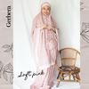 Gambar mukena rayon viscose original renda tile - Hitam dari Gerbera Collection Kota Depok 2 Tokopedia