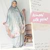 Gambar mukena armani silk print premium - dusty pink dari Gerbera Collection Kota Depok 5 Tokopedia